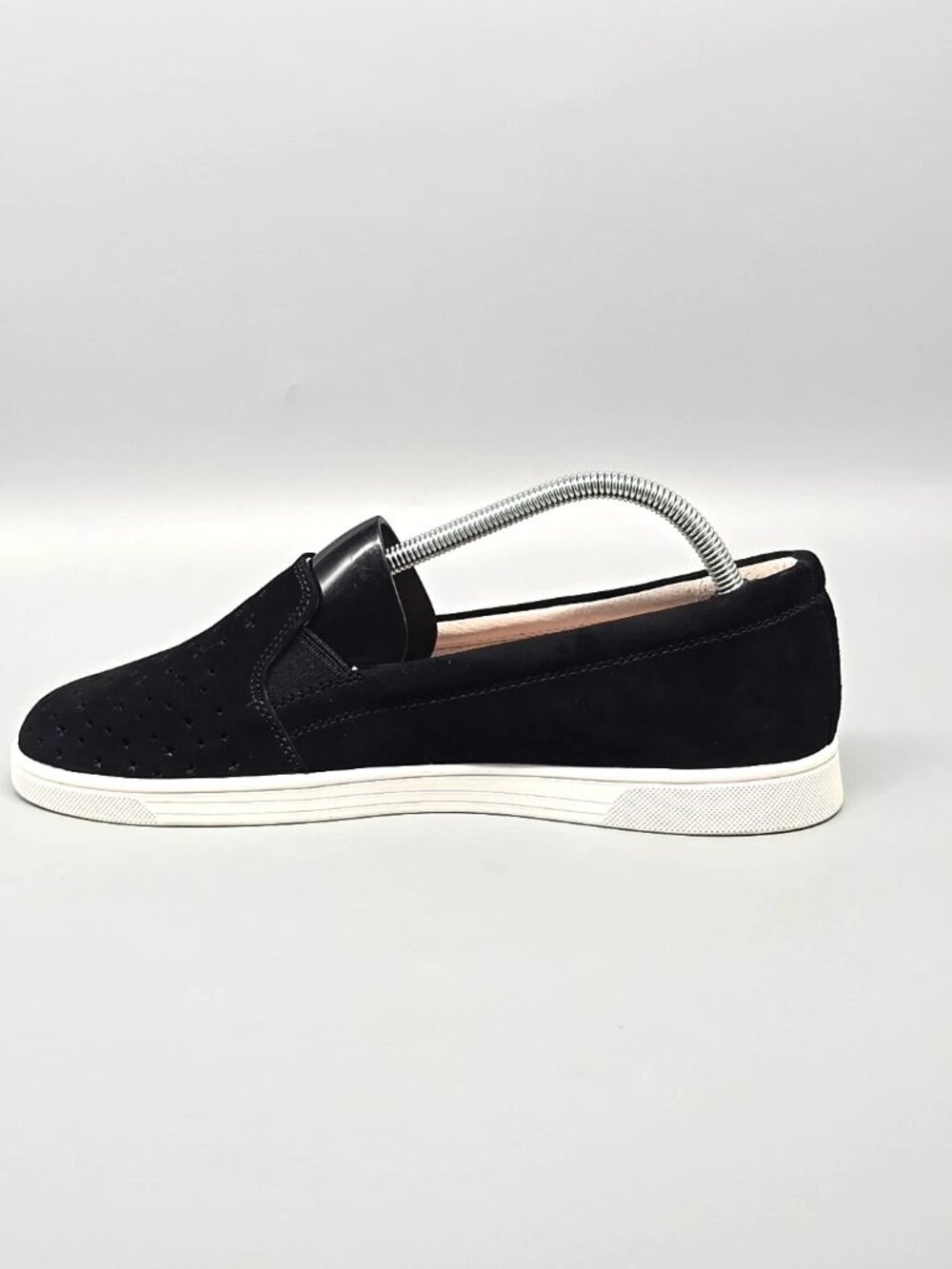 Revitalign Carolina Star Perforated Orthotic Black Suede Slip-on Women's Size 9B - Picture 7 of 12
